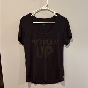 Lucy Black 'WOMAN UP' Tee